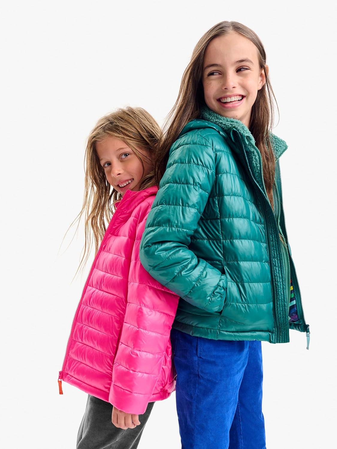 imagePrimary Kids Lightweight Puffer Jacket WaterRepellent and Windproof Made with 100 Recycled MaterialsBlueberry