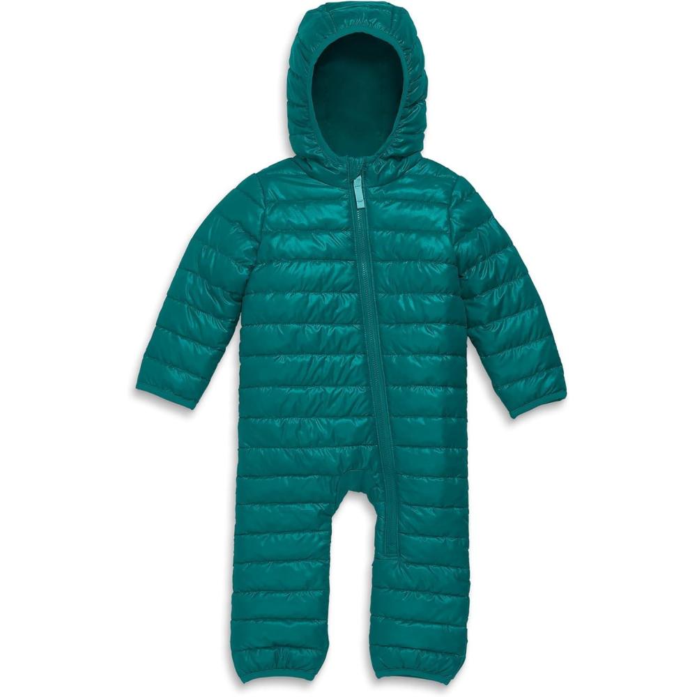 imagePrimary Baby Puffer Bunting Suit WaterRepellent and Windproof Made with 100 Recycled MaterialsSpruce