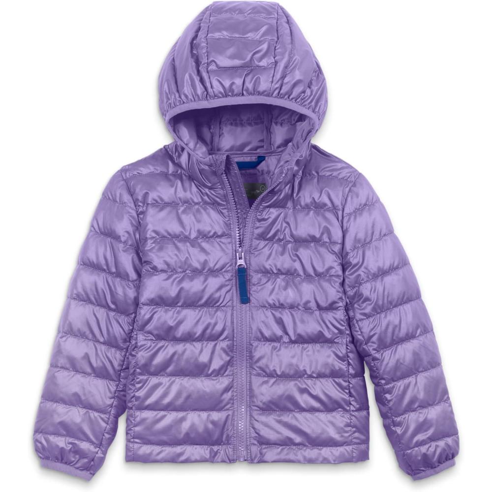 imagePrimary Kids Lightweight Puffer Jacket WaterRepellent and Windproof Made with 100 Recycled MaterialsIris