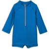 imagePrimary Baby OnePiece Rash Guard UPF 50 Made with Recycled MaterialsBlueberry