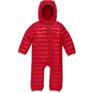 Primary Baby Puffer Bunting Suit, Water-Repellent and Windproof, Made with 100% Recycled Materials(Cherry)