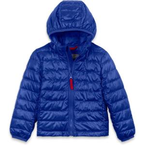 Primary Kids Lightweight Puffer Jacket, Water-Repellent and Windproof, Made with 100% Recycled Materials(Cobalt)