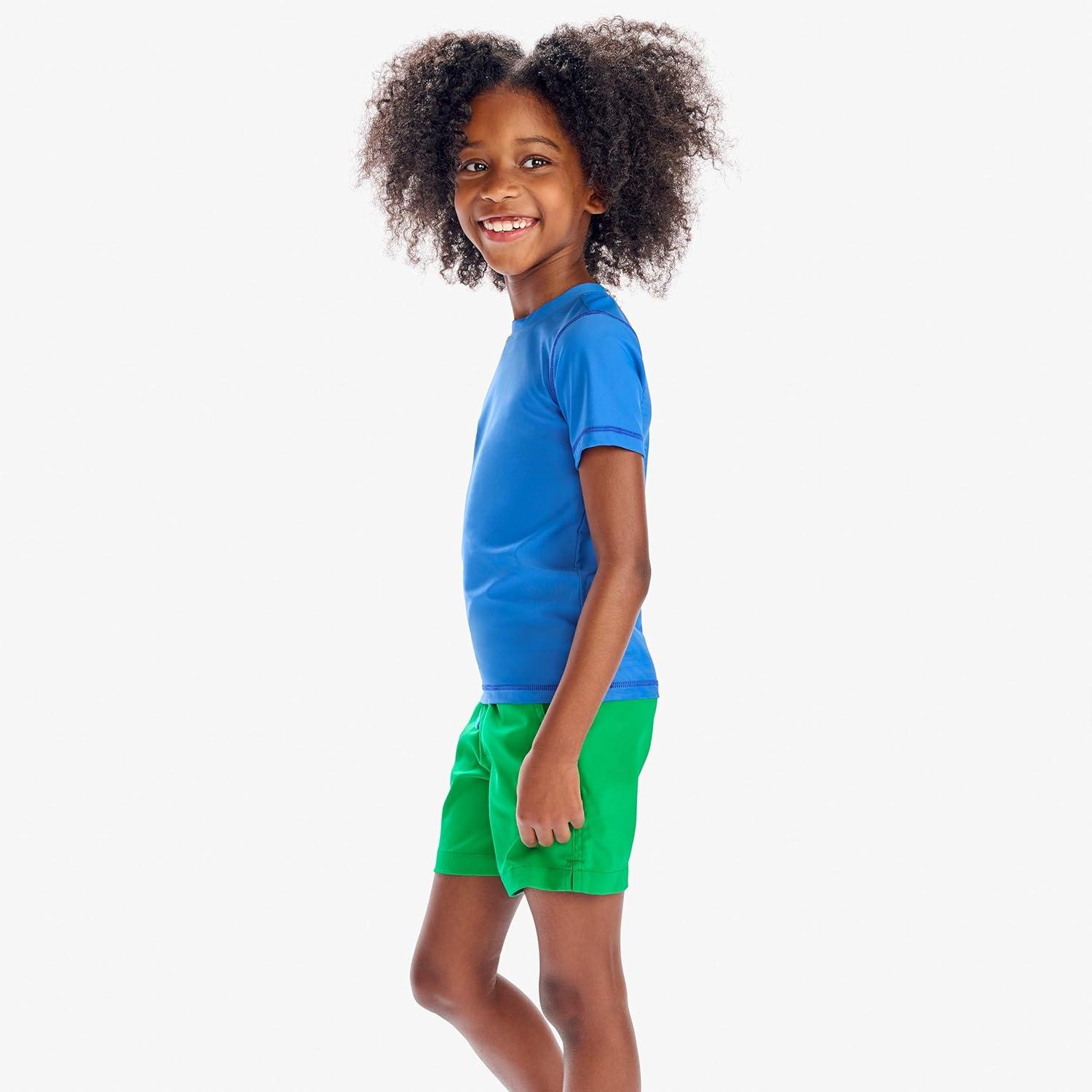 imagePrimary Kids Swim Trunk UPF 50 Made with 100 Recycled MaterialsCantaloupe