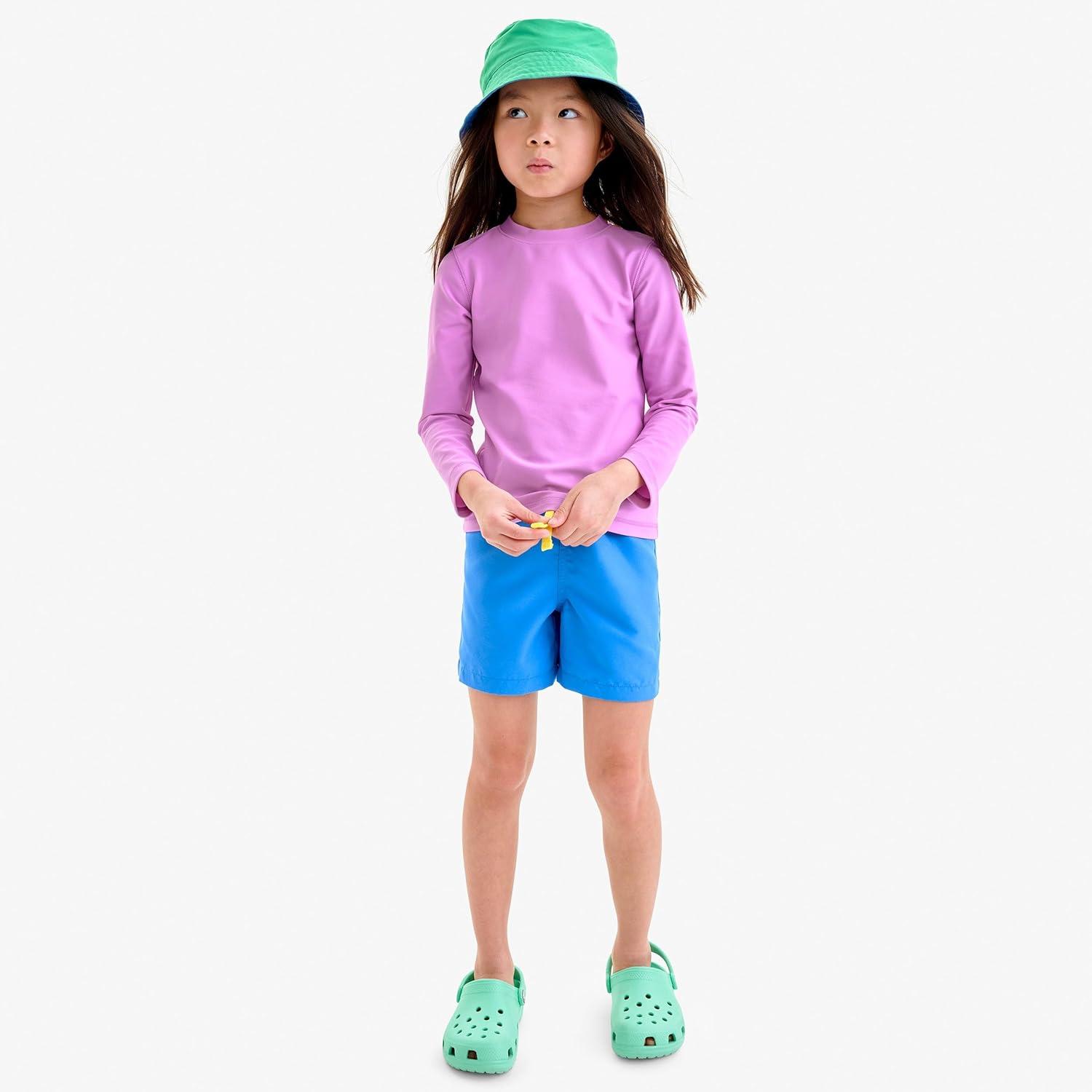 imagePrimary Kids Swim Trunk UPF 50 Made with 100 Recycled MaterialsCantaloupe