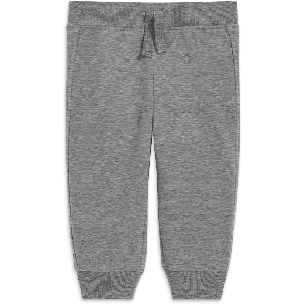 imagePrimary Baby Jogger Sweatpant Soft French Terry PullOn Pants for Babies amp Toddlers Comfy Everyday FitHeather Storm Gray