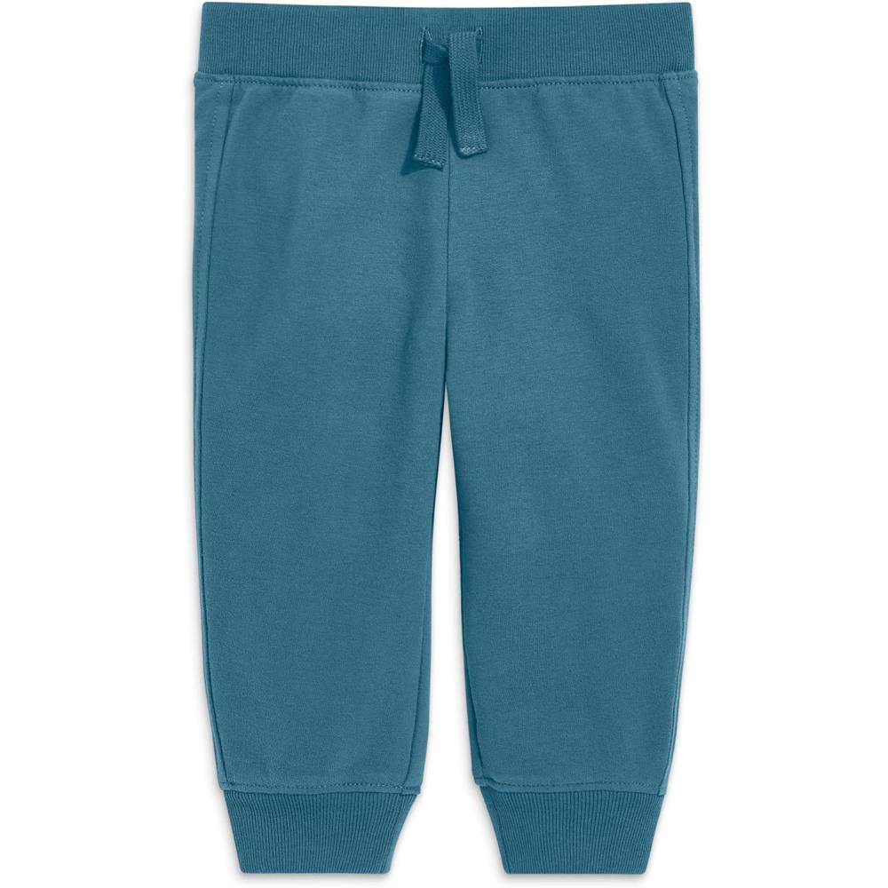 imagePrimary Baby Jogger Sweatpant Soft French Terry PullOn Pants for Babies amp Toddlers Comfy Everyday FitSlate Blue