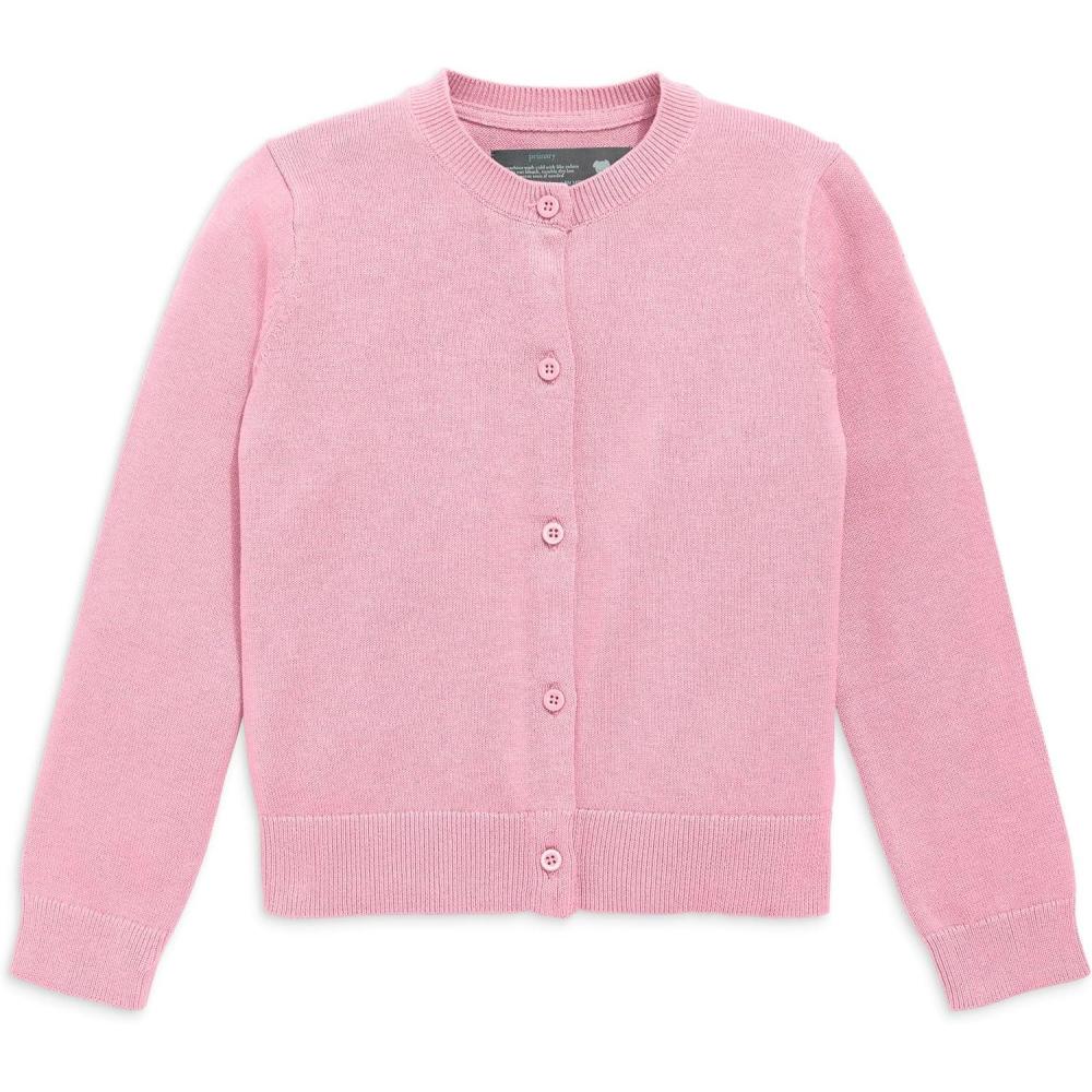 imagePrimary Kids Cotton Cardigan 100 Cotton Knit Sweater Soft Lightweight LayerBlossom