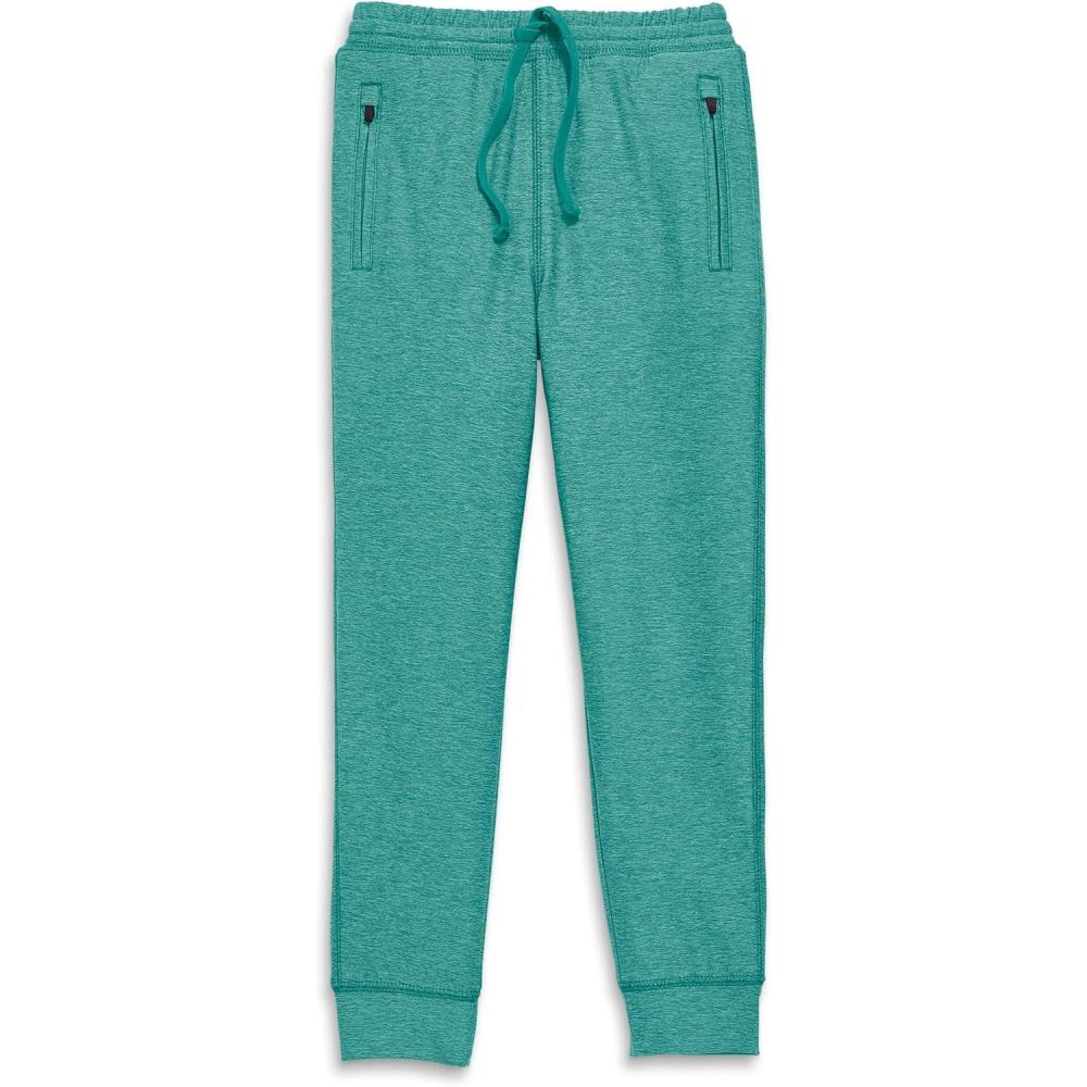 imagePrimary Kids FlexKnit Jogger Recycled Stretch Active Pants with UPF 50 Soft Feel and Adjustable WaistSpruce