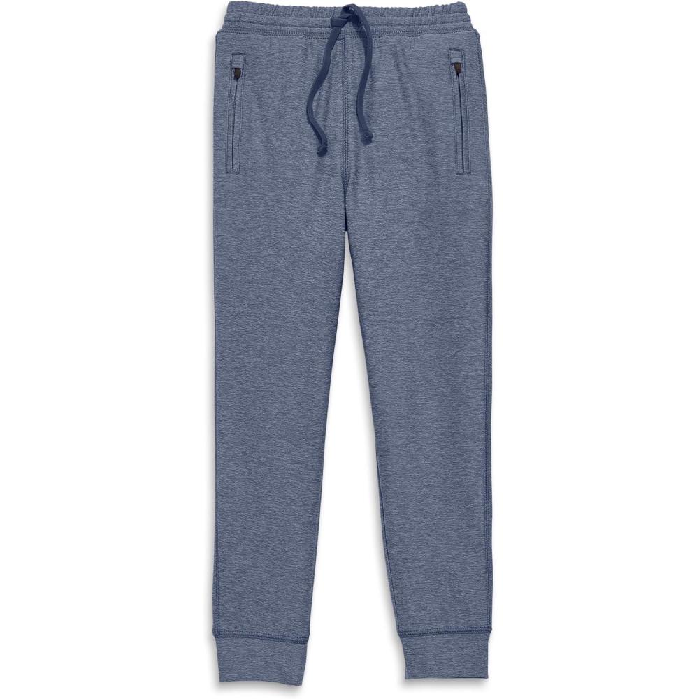 imagePrimary Kids FlexKnit Jogger Recycled Stretch Active Pants with UPF 50 Soft Feel and Adjustable WaistSunwashed Navy