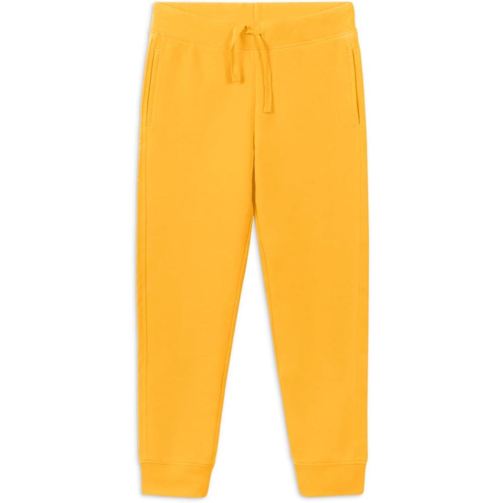 imagePrimary Kids Jogger Sweatpants  Soft Cotton French Terry Pants with Drawstring and PocketsSunflower