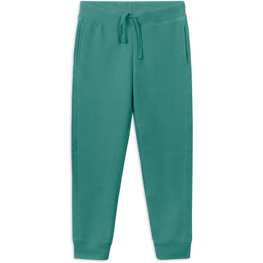 imagePrimary Kids Jogger Sweatpants Soft Cotton French Terry Pants with Drawstring and PocketsSunwashedteal