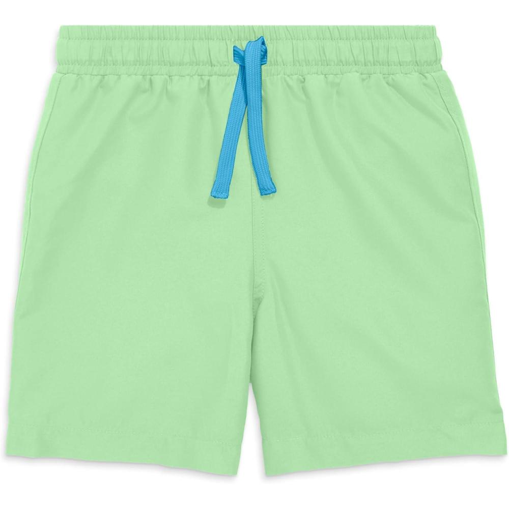 imagePrimary Kids Swim Trunk UPF 50 Made with 100 Recycled MaterialsPear