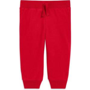 Primary Baby Jogger Sweatpant, Soft French Terry Pull-On Pants for Babies & Toddlers, Comfy Everyday Fit(Cherry)