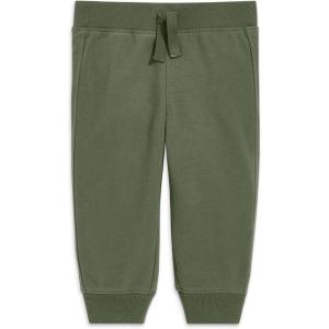 Primary Baby Jogger Sweatpant, Soft French Terry Pull-On Pants for Babies & Toddlers, Comfy Everyday Fit(Olive)