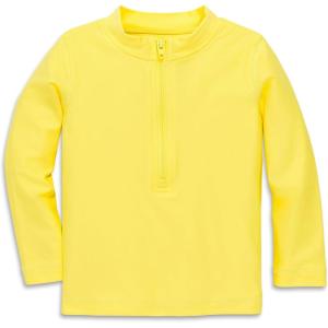 Primary Baby Rash Guard, UPF 50+, Made with Recycled Materials(Banana)