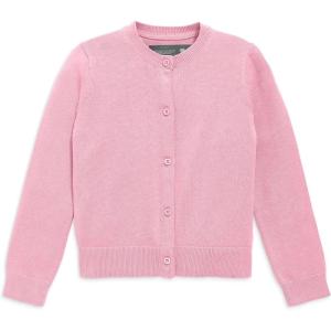 Primary Kids Cotton Cardigan – 100% Cotton Knit Sweater, Soft Lightweight Layer(Blossom)