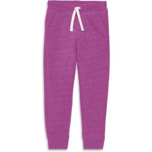 Primary Kids Cozy Fleece Jogger Sweatpants – Soft Cotton Blend Pants with Drawstring and Pockets, Warm Winter Joggers(Heather Boysenberry)