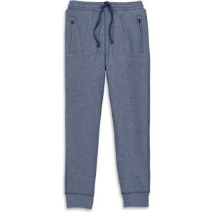 Primary Kids FlexKnit Jogger, Recycled Stretch Active Pants with UPF 50+, Soft Feel and Adjustable Waist(Sunwashed Navy)
