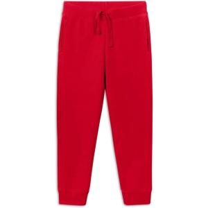 Primary Kids Jogger Sweatpants – Soft Cotton French Terry Pants with Drawstring and Pockets(Cherry)