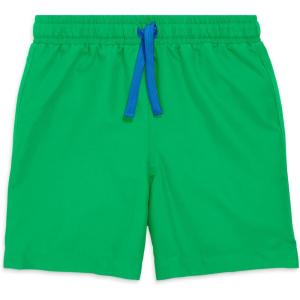 Primary Kids Swim Trunk, UPF 50+, Made with 100% Recycled Materials(Green Apple)
