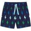 imagePrimary Kids Swim Trunk in Mini Bolts UPF 50 Made with Recycled MaterialsNavy Bolts