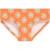 imagePrimary Kids Swim Bikini Bottom in Cutout Suns UPF 50 Made with Recycled MaterialsCantaloupe Cutout Suns