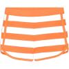 imagePrimary Kids Swim Short in Stripe UPF 50 Made with Recycled MaterialsCantaloupe White Stripe