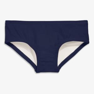 Primary Kids Swim Bikini Bottom, UPF 50+, Made with Recycled Materials(Navy)
