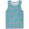 imagePrimary Kids Swim Tank in Swimming Turtles UPF 50 Made with Recycled MaterialsCornflower Sea Turtles