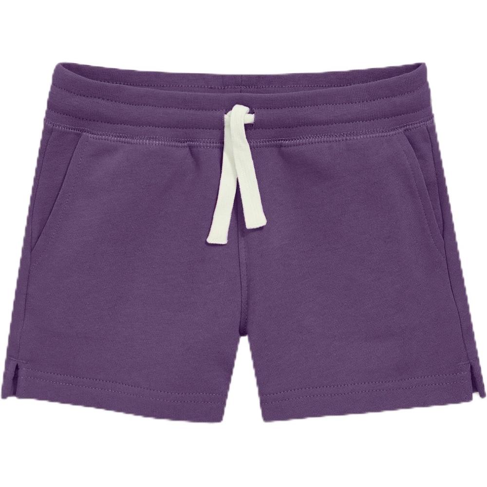 imagePrimary Kids Track Short 100 Cotton PullOn ShortsVintage Grape