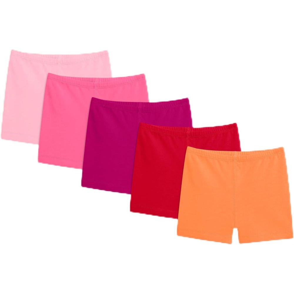 imagePrimary Kids Under Short 5Pack Soft Cotton Stretch ShortsWarm Mix