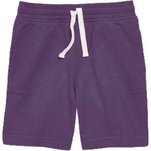 Primary Kids Gym Short, 100% Cotton Pull-On Shorts(Vintage Grape)