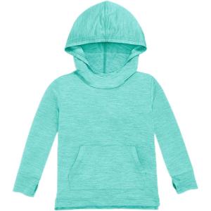 Primary Kids StayCool Lightweight Active Hoodie, UPF 50+ Active Pullover(Coast)