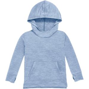 Primary Kids StayCool Lightweight Active Hoodie, UPF 50+ Active Pullover(Vintage Blue)