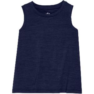 Primary Kids Staycool Active Swing Tank, UPF 50+ Lightweight Athletic Tank(Navy)