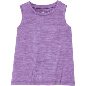 Primary Kids Staycool Active Swing Tank, UPF 50+ Lightweight Athletic Tank(Violet)