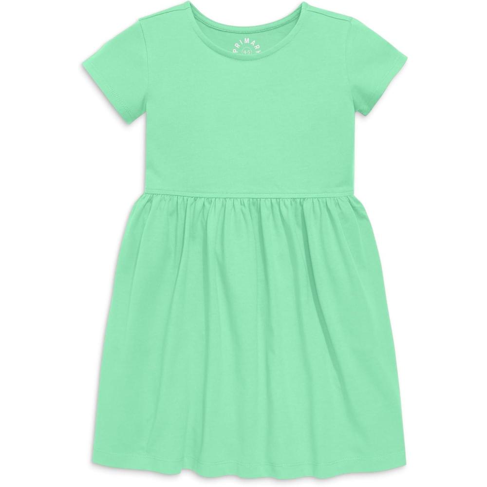 imagePrimary Kids Perfect Pocket Dress 100 Cotton Dress with PocketsClover
