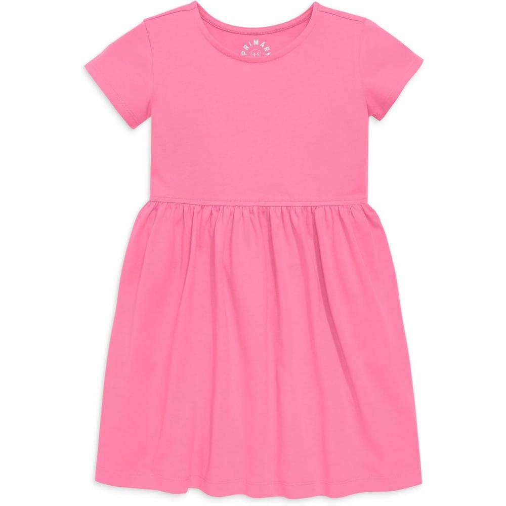 imagePrimary Kids Perfect Pocket Dress 100 Cotton Dress with PocketsTaffy