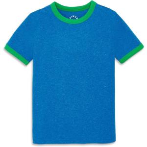 Primary Kids Heathered Ringer Tee(Blueberry)