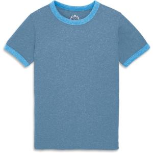 Primary Kids Heathered Ringer Tee(Moonlight)