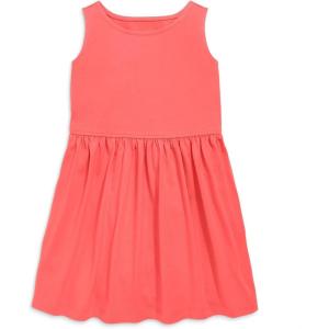 Primary Kids Recess Dress, 100% Cotton Dress with Pockets(Watermelon)
