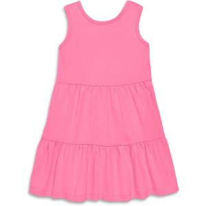 Primary Kids Tiered Cross-Back Tank Dress(Taffy)