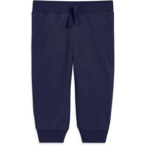 Primary Baby Jogger Sweatpant, Soft French Terry Pull-On Pants for Babies & Toddlers, Comfy Everyday Fit with Decorative Drawstring (Navy, Size 3 Months)