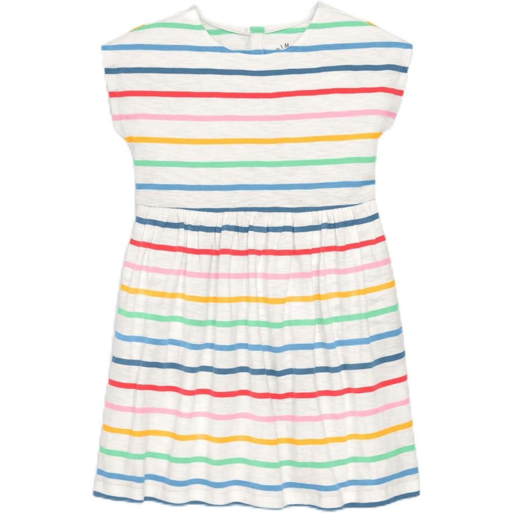 imagePrimary Kids Backyard Dress in Rainbow Stripe