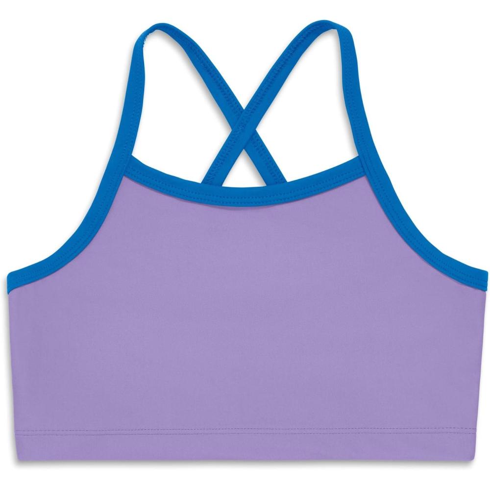 imagePrimary Kids Crossback Swim top UPF 50 Made with Recycled MaterialsIris