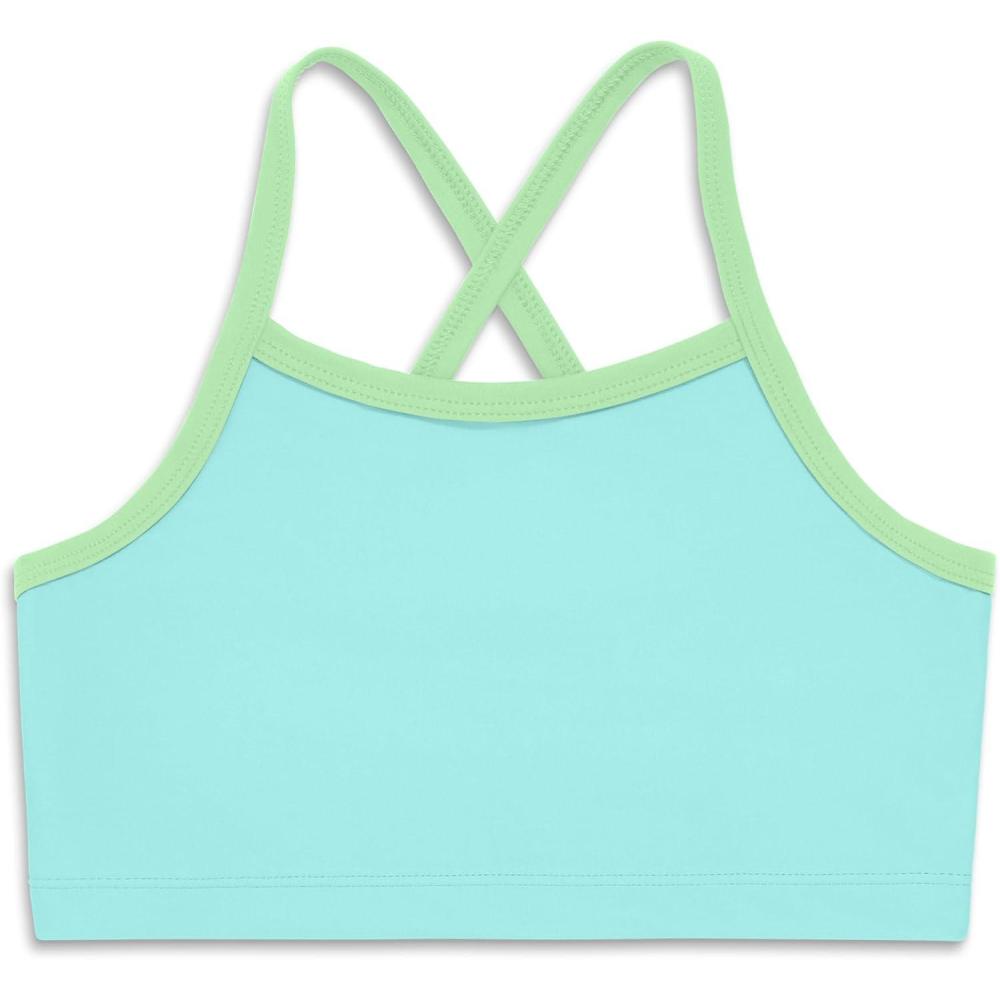 imagePrimary Kids Crossback Swim top UPF 50 Made with Recycled MaterialsMist