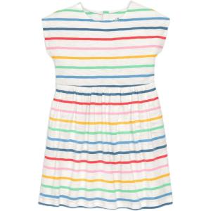 Primary Kids Backyard Dress in Rainbow Stripe