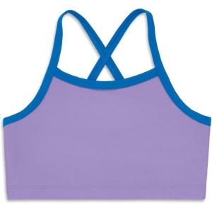 Primary Kids Crossback Swim top, UPF 50+, Made with Recycled Materials(Iris)