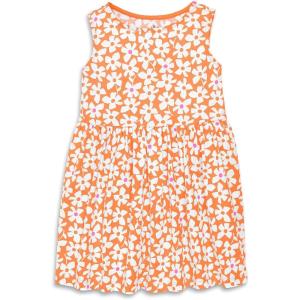 Primary Kids Recess Dress, 100% Cotton Dress with Pockets in Blooms