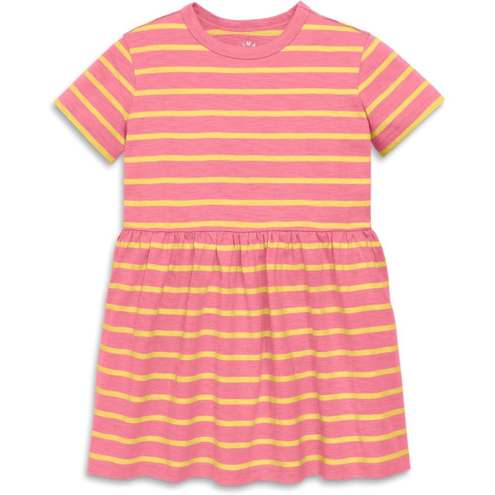 imagePrimary Kids Stripe Easy DressTaffy Daffodil Stripe